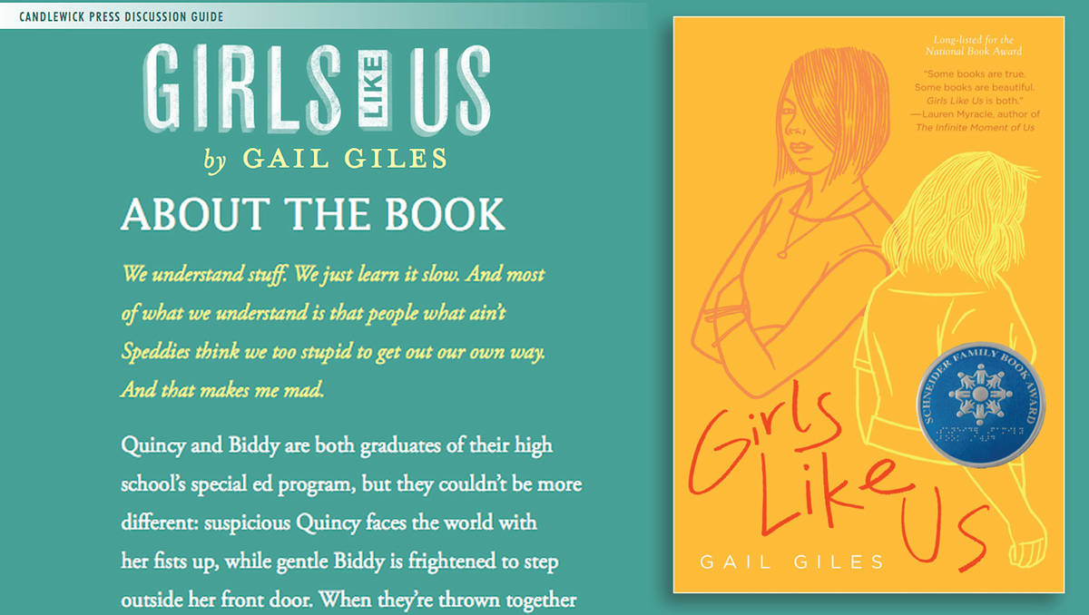 Girls Like Us Children's Book