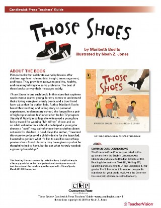 Those Shoes Teaching and Book Discussion Guide
