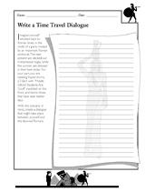 Write a Time-Travel Dialogue